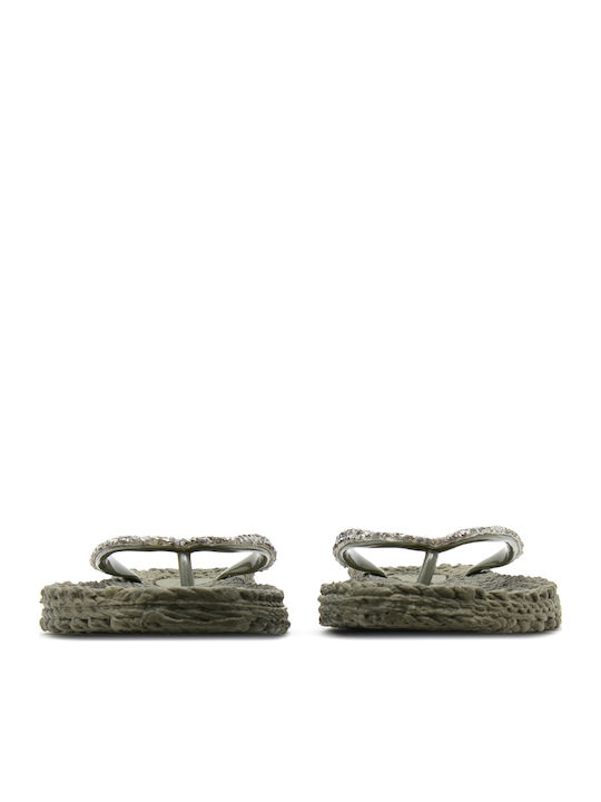 Flip Flops In Khaki Colour