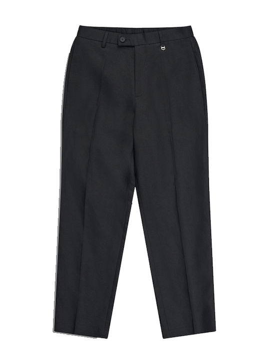 Trousers In Relaxed Fit Black