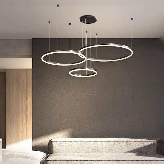 Lightplanet Висящо Тавано Осветително Тяло Кафяво LED с Неутрално Бяло Светлина