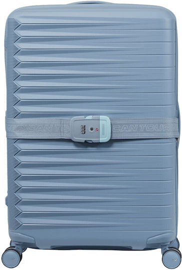 American Tourister Light Blue Luggage Strap
