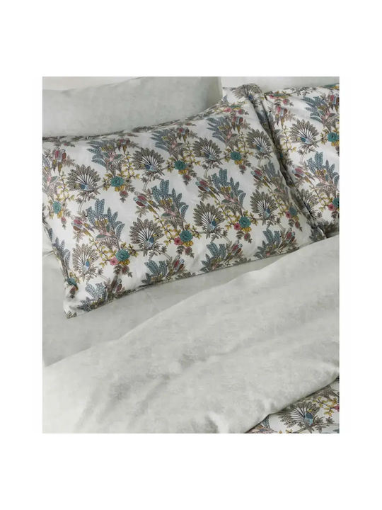 Kentia Parrot Σετ Μαξιλαροθήκες Oxford Parrot 50x70εκ.