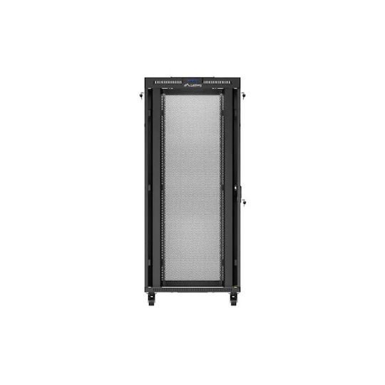 Lanberg Επιδαπέδια Καμπίνα Rack 19U Μαύρο
