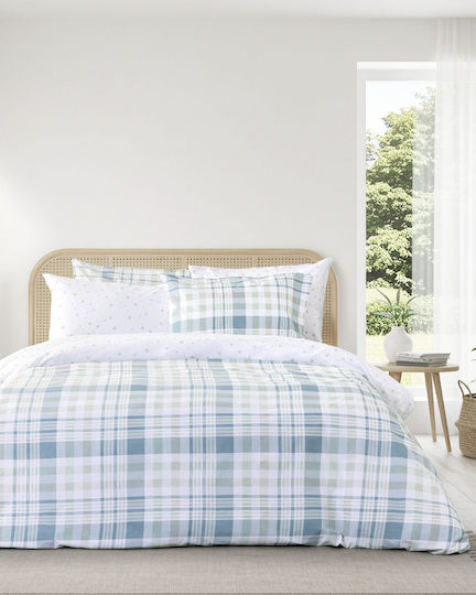 Nima Miles Σετ Oxford White-green 52x72cm 36685