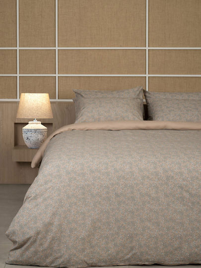 Sunshine Feelings Pillowcases with Envelope Cover Beige 50x70cm
