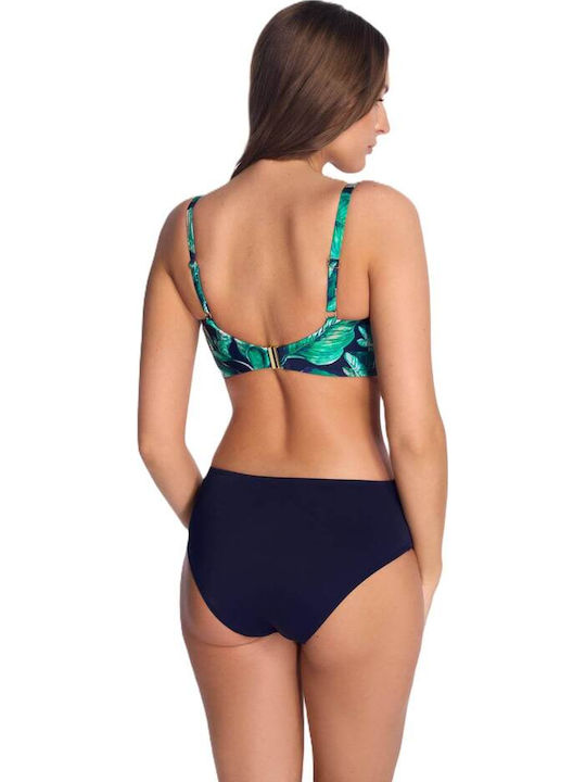 Bikini Bra Green-Blue