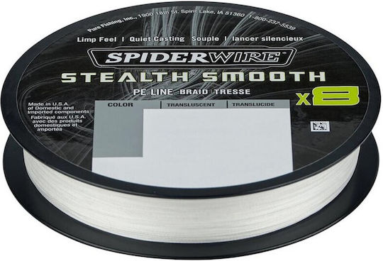 Spiderwire Stealth Smooth Fishing Filament 150m Color Tal Size 0.23