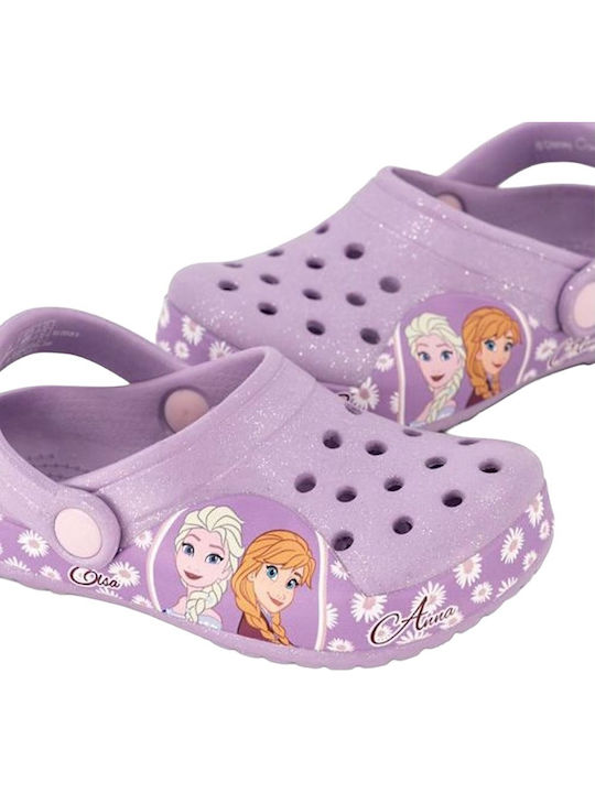 Frozen Παιδικά Παπουτσάκια Θαλάσσης Μωβ