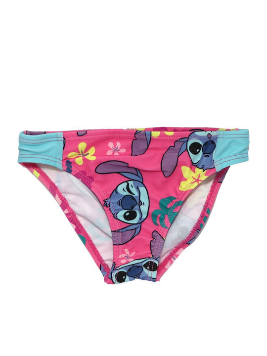 Disney Stitch Παιδικό Μαγιό Μπικίνι Φούξια