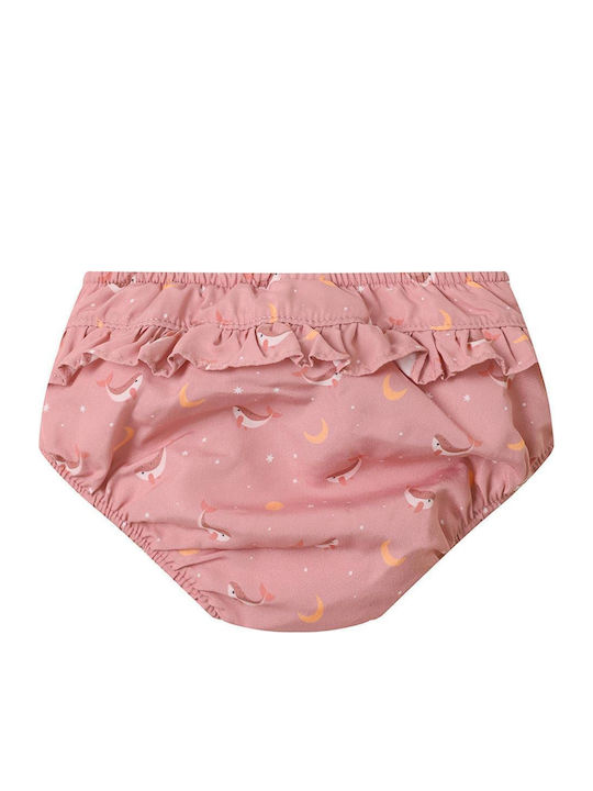 Tutete Παιδικό Μαγιό Πάνα Pink Whale