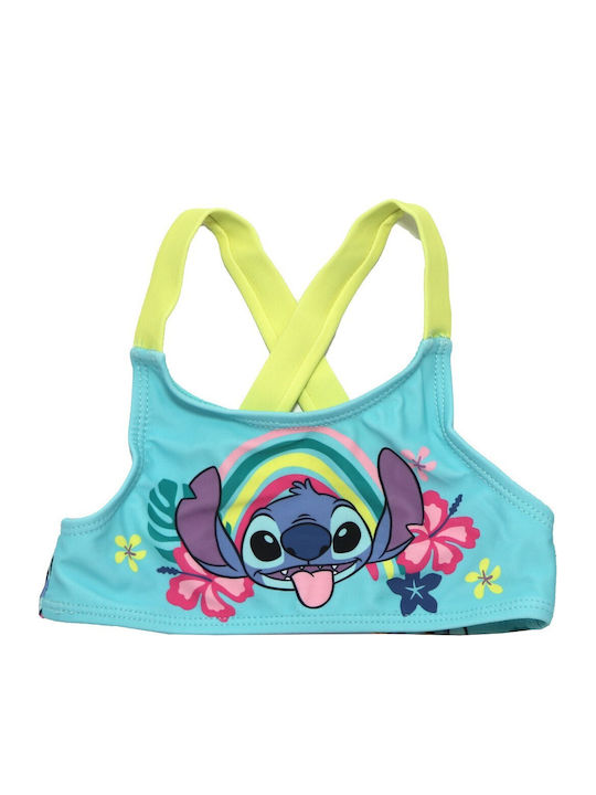Disney Stitch Παιδικό Μαγιό Μπικίνι Τιρκουάζ