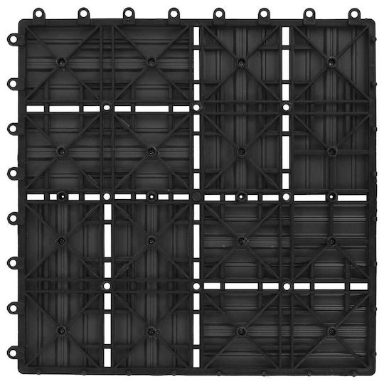 vidaXL Tile for Garden Flooring from WPC 30x30cm 11 Pieces