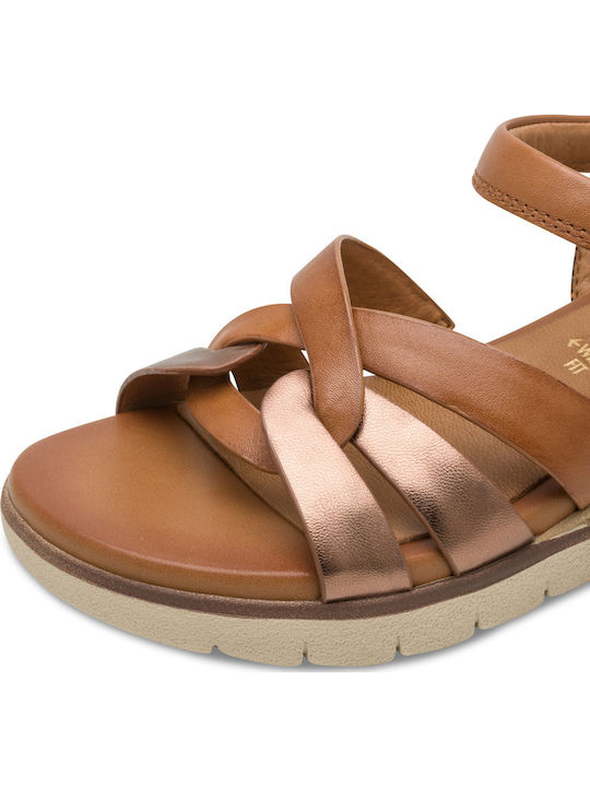Sommer Damenplattformen Braun