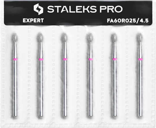 Staleks Set Diamantschneider Nagelfräser-Bits 6 Stück