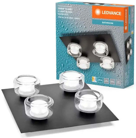 Ledvance Orbis Ceiling Bathroom Light with Integrated LED