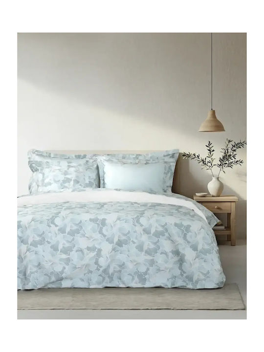 Nima Bellagio Set Cearceafuri de Pat Super King 240x270cm Bleu (4 Bucăți)