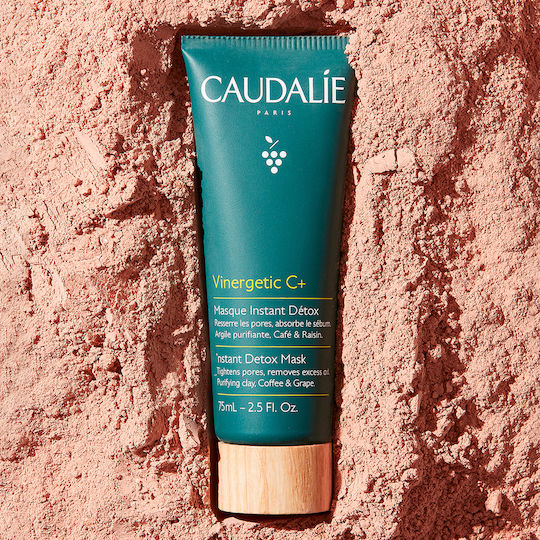 Caudalie Vinergetic C+ Instant Gesichts- & Augenmaske 75ml