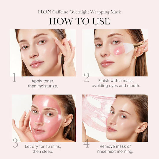 Medicube PDRN Pink Caffeine Face Mask 75ml