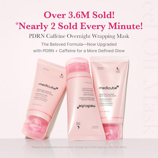 Medicube PDRN Pink Caffeine Face Mask 75ml