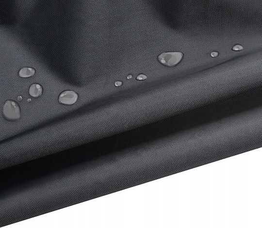 Grill Cover Gray with UV Protection 122x61x147cm