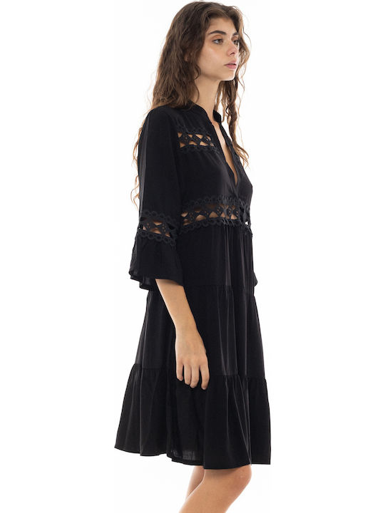 Pink Label Damenbademode Kleid Yacht Blau