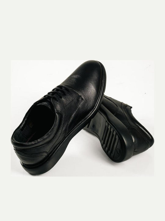 Pantofi Eleganți Pentru Bărbați De Piele Negri