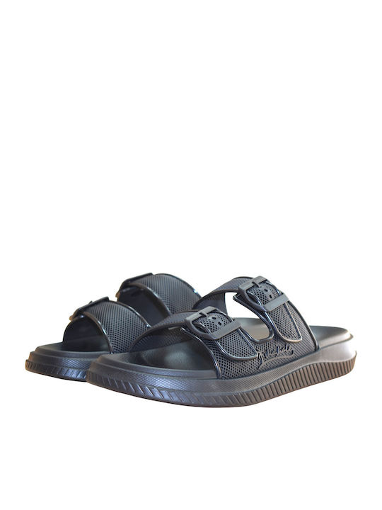 Herrensandalen in Schwarz Farbe