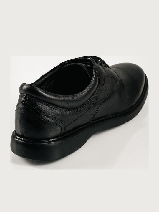 Pantofi Eleganți Pentru Bărbați De Piele Negri