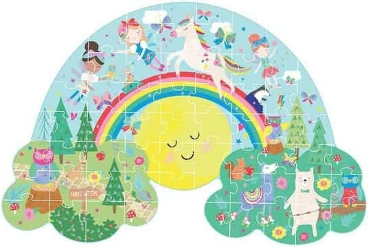 Παιδικό Puzzle Rainbow Fairy 60pcs Floss & Rock