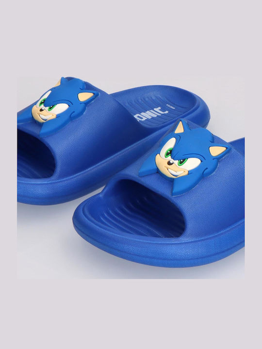Παιδικές Σαγιονάρες Μπλε Sonic Sonic