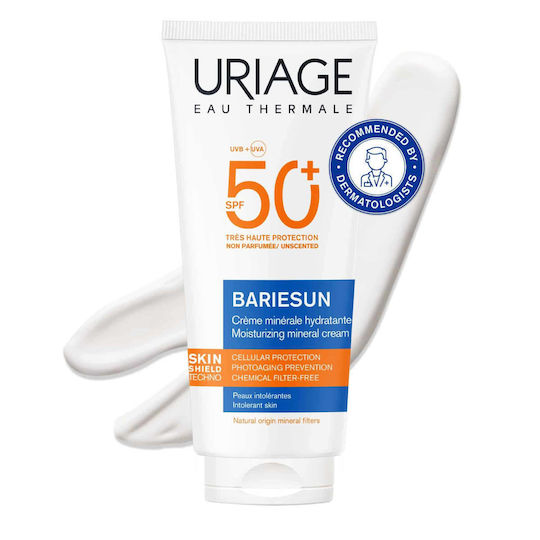 Uriage Bariesun Mineral Αντηλιακή Κρέμα Προσώπου & Σώματος SPF50+ 100ml