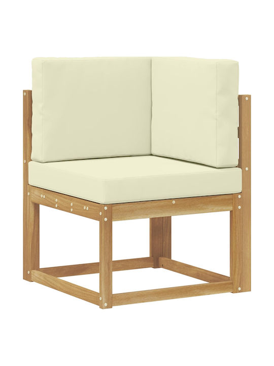 Canapea De Colț Pentru Exterior Din Plastic Cu Perne 304x126.5x73cm