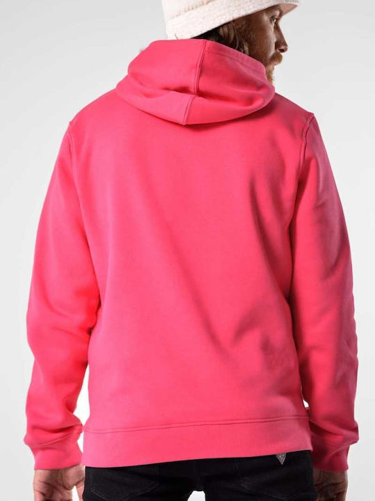 Sweatshirt with Hood Fuchsia H0211F