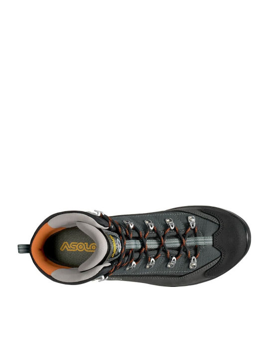 Asolo Finder Men's Waterproof Hiking Boots with Gore-Tex Membrane Gray