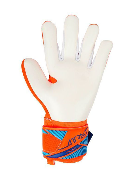 Reusch Attrakt Freegel Ръкавици за вратари за възрастни оранжеви