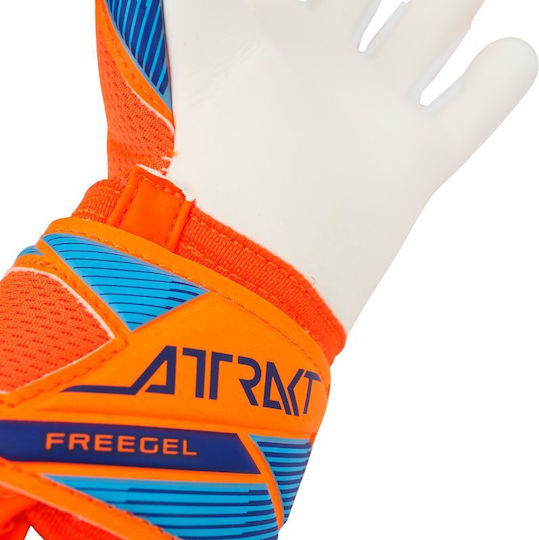 Reusch Attrakt Freegel Goalkeeper Gloves Kids Orange