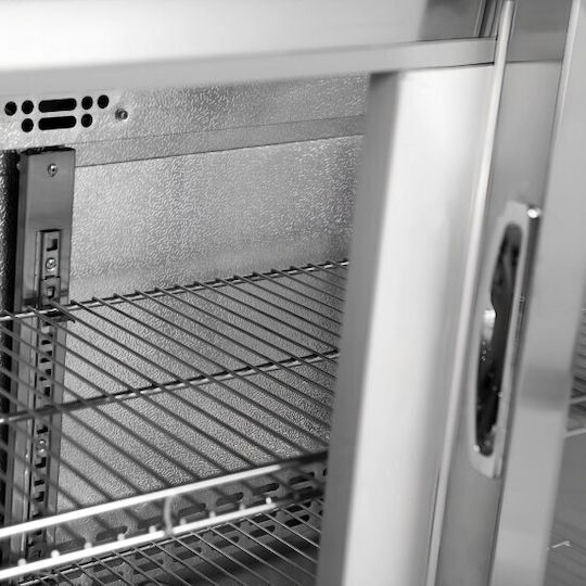 ICS Getränkekühlschrank Rückwandbar 220lt Doppel H89.5xB90xT50.5cm