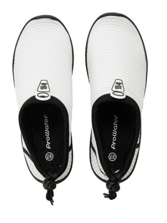 Prowater Women's Quick-drying Non-slip Water Shoes White