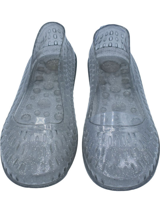 Γυναικεία Παπούτσια Θαλλάσης Adams Καουτσούκ Gel Silver Glitter
