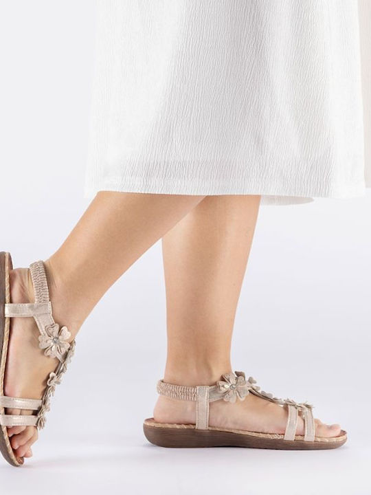 Gold Sandals