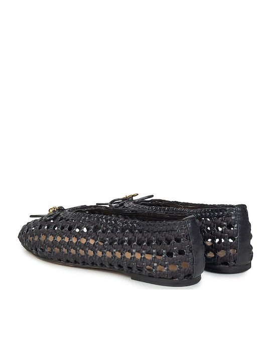 Women's Ballerina Shoes In Black Colour