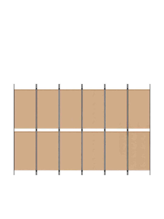 vidaXL Paravan Decorativ din Țesătură 300x200cm