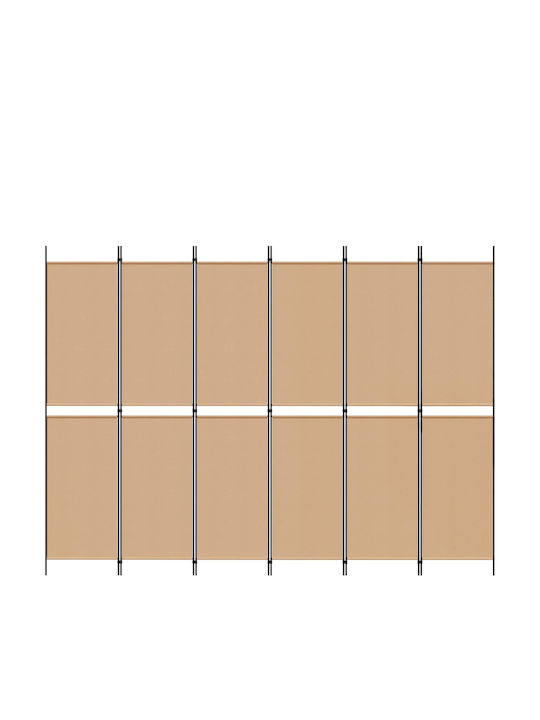 vidaXL Διακοσμητικό Παραβάν Υφασμάτινο 300x220cm