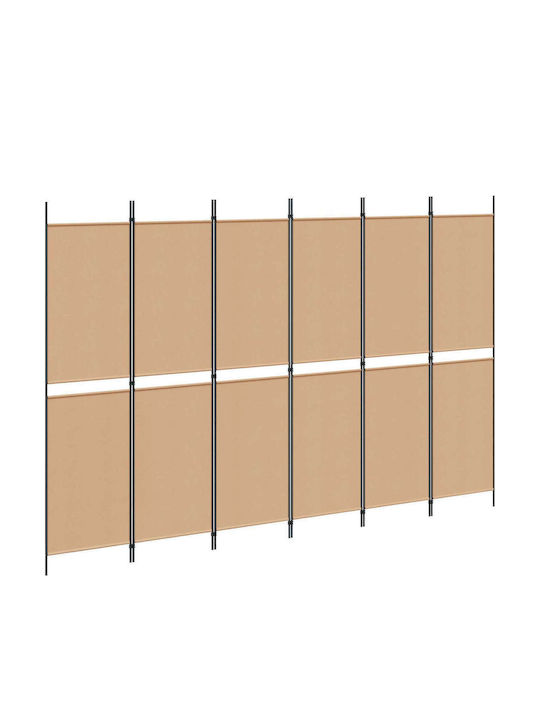 vidaXL Paravan Decorativ din Țesătură 300x200cm