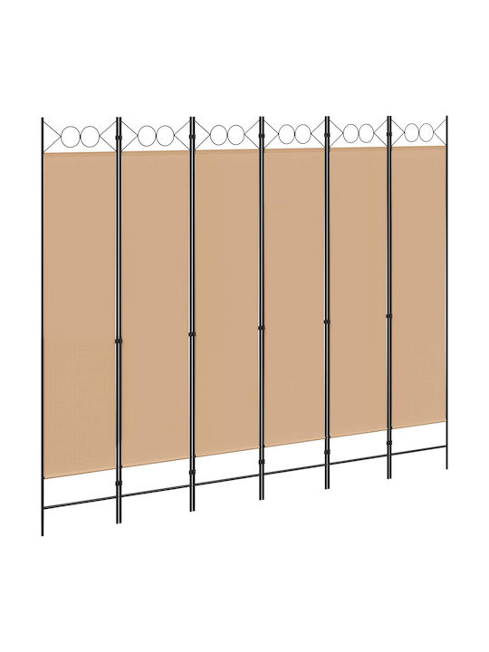 vidaXL Διακοσμητικό Παραβάν Υφασμάτινο 240x200cm
