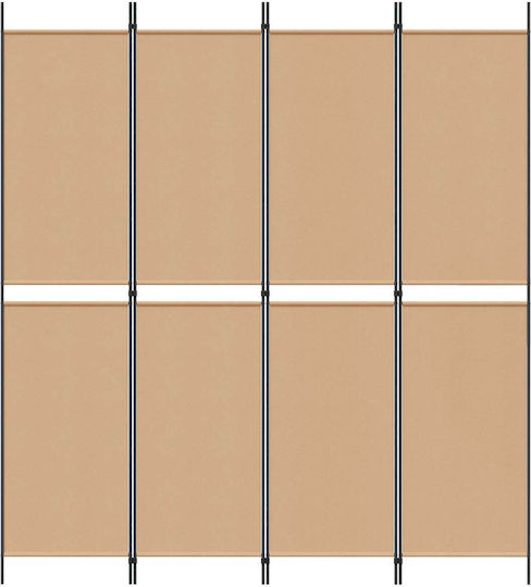 vidaXL Fabric Room Divider 200x220cm