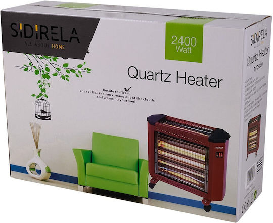 Sidirela Lava Quartz Heater with Thermostat 2400W
