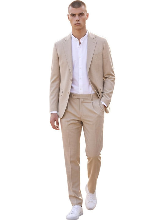 Men’s Suit Jacket Beige