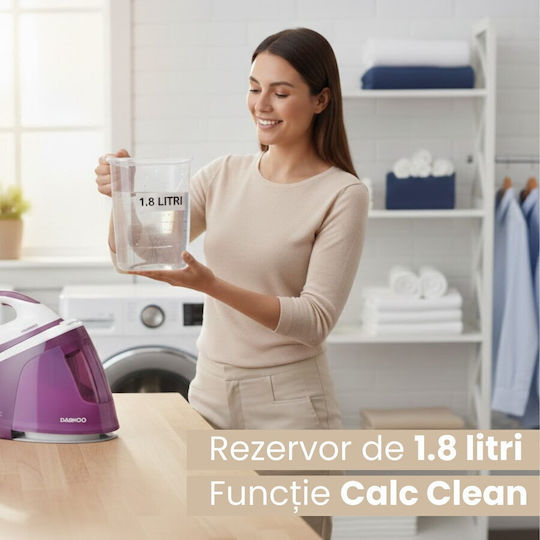 Daewoo Sistem de Călcat cu Presiune 6bar cu Rezervor 1.8l