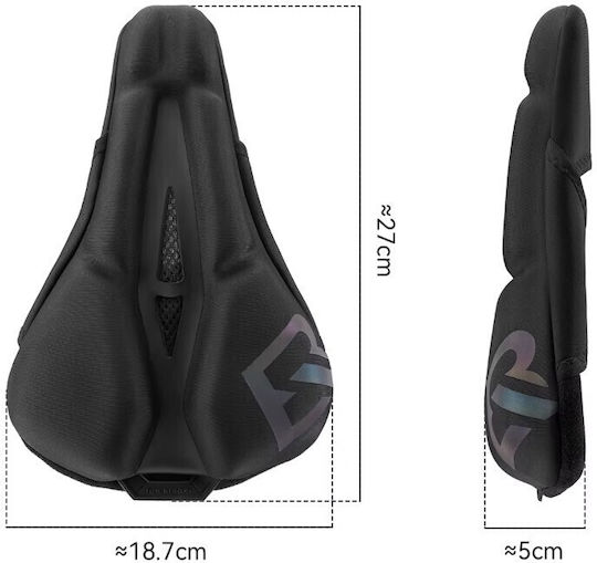 Rockbros Elastic Memory Foam Shock-absorbing Bicycle Saddle Cover