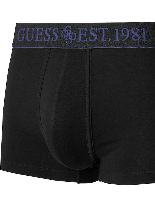 Joe Herren Boxershorts Jet Black 3er Pack